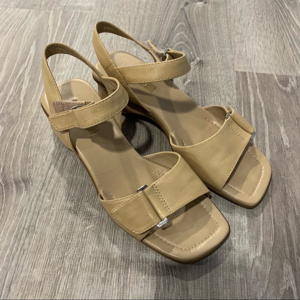 Ecco Women’s Square Toe Strap Heeled Sandals